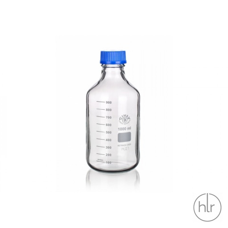 Бутыль для реагентов с винтовой крышкой и градуировкой Pressure Plus SIMAX светлое стекло 2000 мл ТС (2070/T/2000)